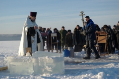 Великое Водосвятие 2013: молебен у Иордани