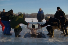 Великое Водосвятие 2013: погружение в Иордань