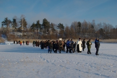 Великое Водосвятие 2013: крестный ход на Иордань