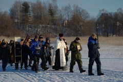 Великое Водосвятие 2013: крестный ход на Иордань