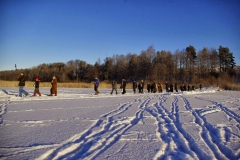 Великое Водосвятие на льду 2014.