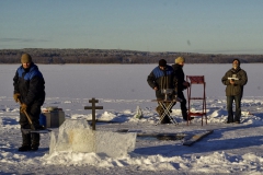 Великое Водосвятие на льду 2014.