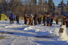 Великое Водосвятие на льду 2014.